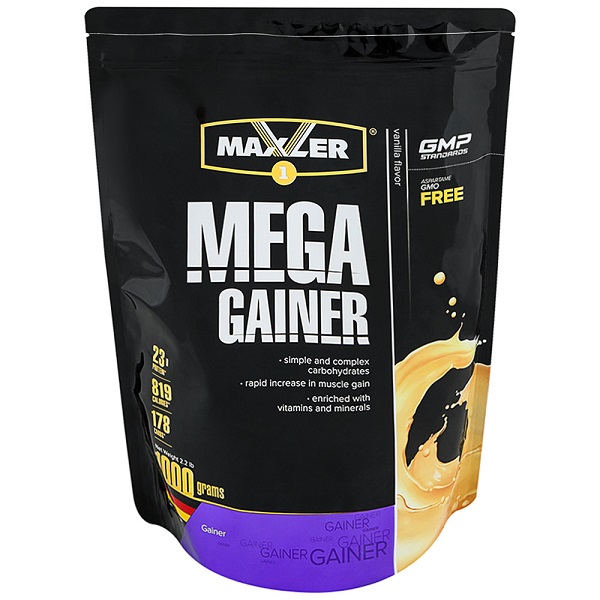 Mega Gainer, 1000 гр ваниль Mxl